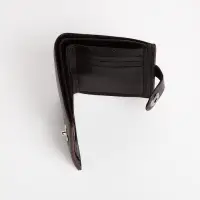 Портмоне мужское, на магните, коричневое