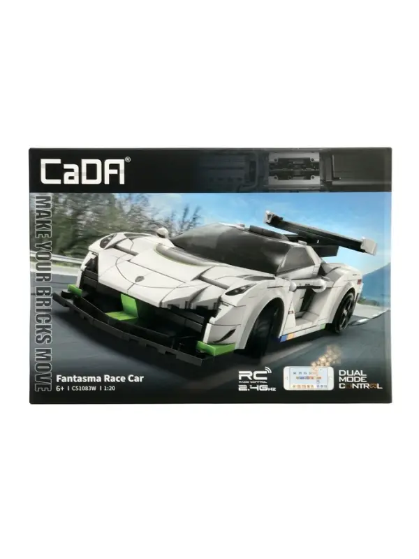 Конструктор радиоуправляемый Конструктор радиоуправляемый "Спорткар", 322 детали, 2 варианта управления