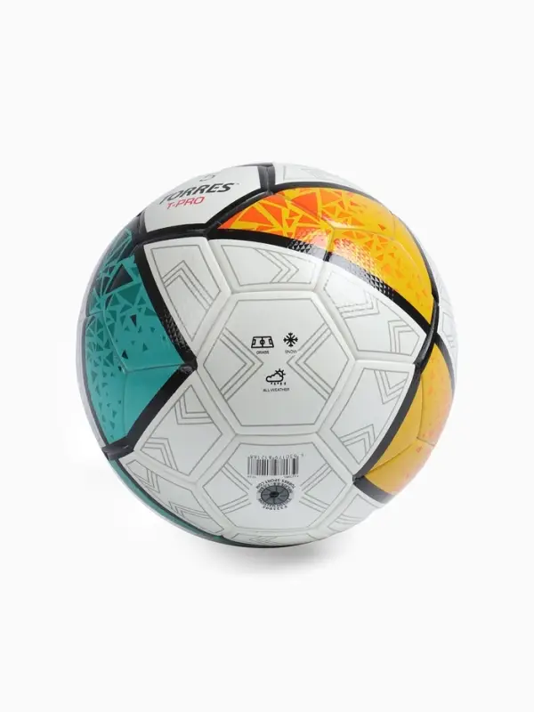 Футбольный мяч TORRES T-Pro, F323995, термосшивка, 32 панели, р. 5, PU