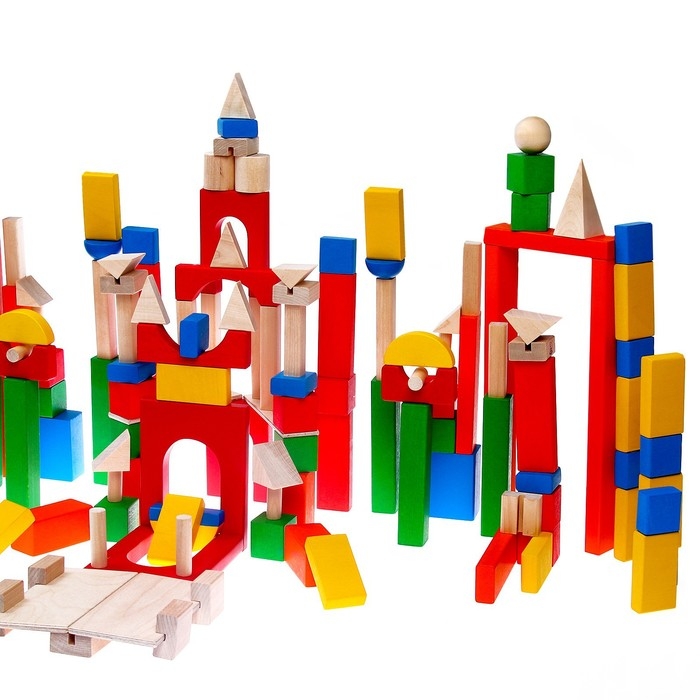 Конструктор «Развитие», 163 детали, без схемы для сборки Конструктор «Развитие», 163 детали, без схемы для сборки