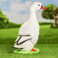 Садовая фигура из гипса &laquo;Московская утка&raquo;, 37&times;17&times;21 см