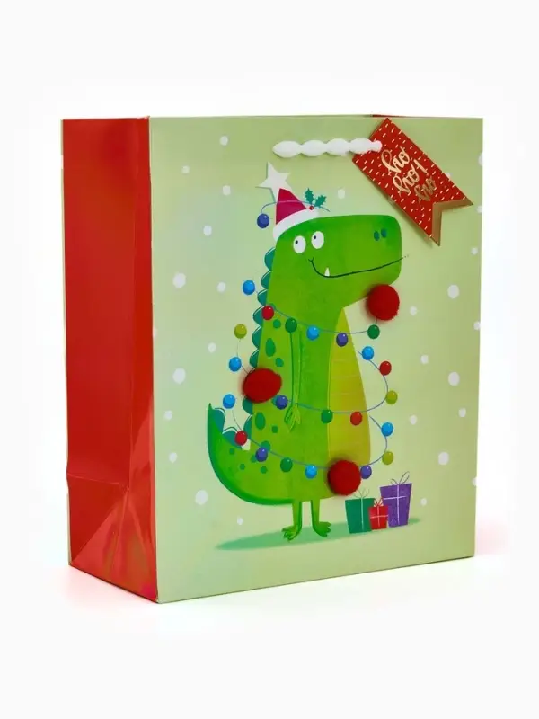 Набор подарочных  пакетов &laquo;Новый год&raquo;, 3 шт,  25,4 &times; 30,5 &times; 12,7 см