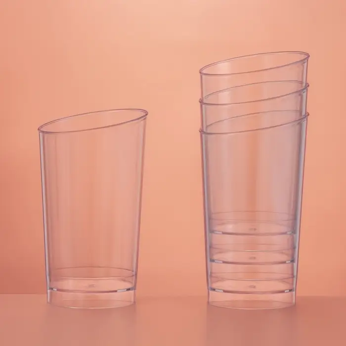 Стакан пластиковый одноразовый «Конический экстра», 150 мл, прозрачный