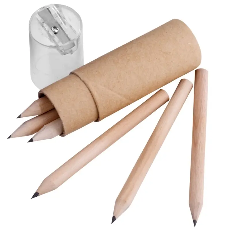 Набор карандашей Pencilvania Office с точилкой, прозрачный Набор карандашей Pencilvania Office с точилкой, прозрачный