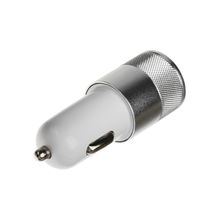 Комплект для зарядки 3 в 1 Luazon UC-30, АЗУ 2.1/1А, Type-C 1A, 1 м, СЗУ 1A, серебристый Комплект для зарядки 3 в 1 Luazon UC-30, АЗУ 2.1/1А, Type-C 1A, 1 м, СЗУ 1A, серебристый