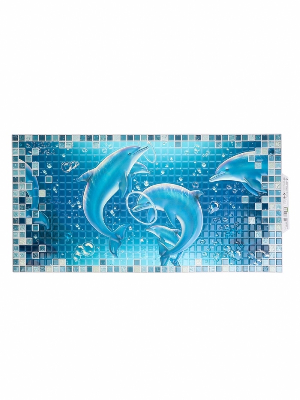Панель ПВХ Панель ПВХ "Мозаика Лазурь Дельфин " 960х480 мм