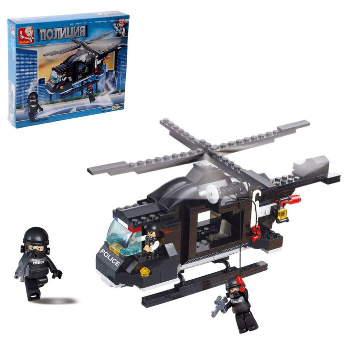 Конструктор «Военная полиция: Вертолёт», 219 деталей Конструктор «Военная полиция: Вертолёт», 219 деталей