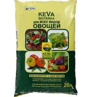 Почвогрунт KEVA BIOTERRA для всех видов Овощей, 20 л
