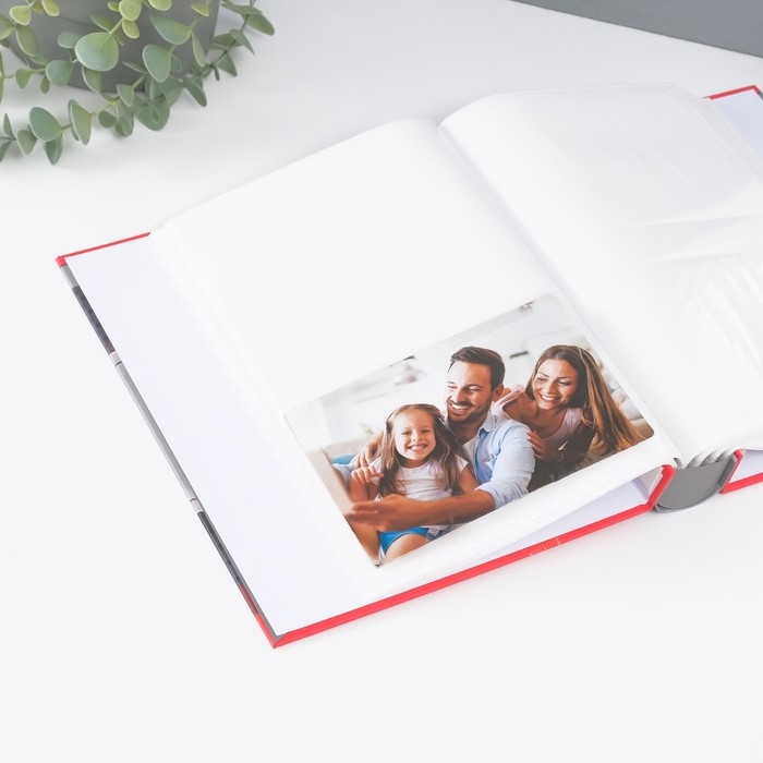 Фотоальбом на 200 фото 10х15 см Фотоальбом на 200 фото 10х15 см "Мотоцикл" в коробке МИКС 5,6х20,5х26,2 см