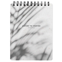 Блокнот А5 50л.клетка,спираль,Be Smart Sence Тень,N3713