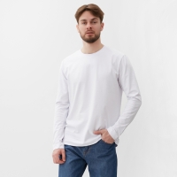 Лонгслив мужской MIST Men's casual размер 54, белый