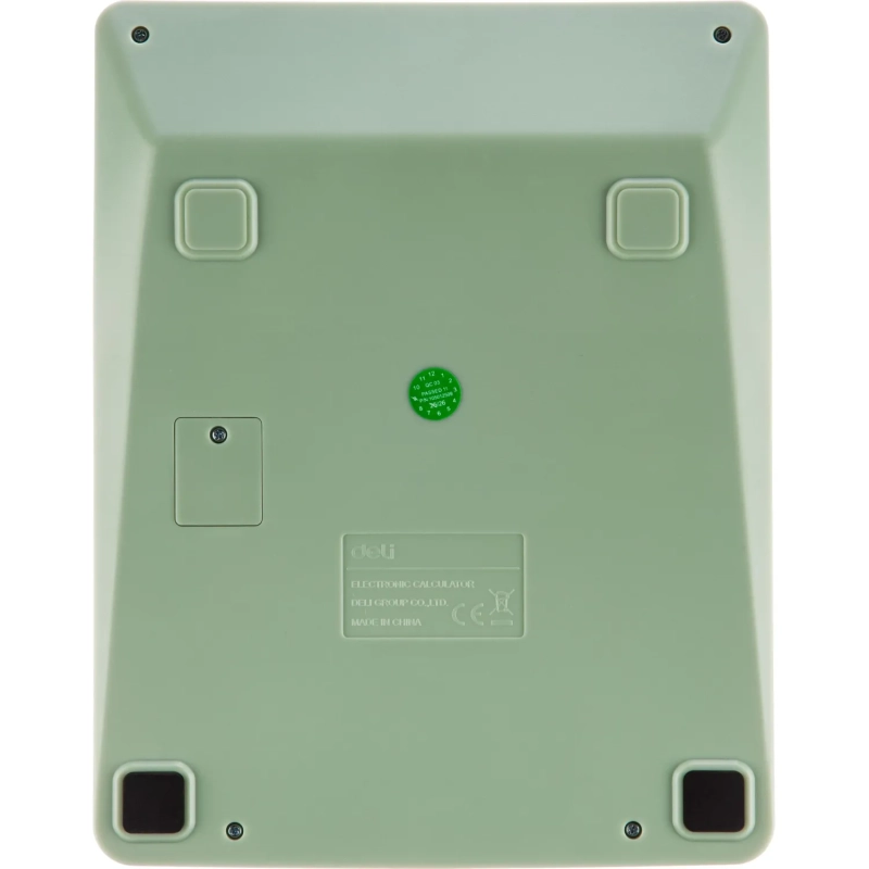 Калькулятор настольный Deli полноразм. EM888A, 12-ти разряд., мятн/бел