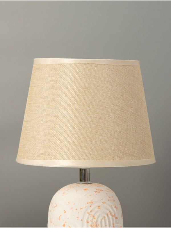 Настольная лампа "Радуга" 1х40Вт Е14 белый 20х20х33см