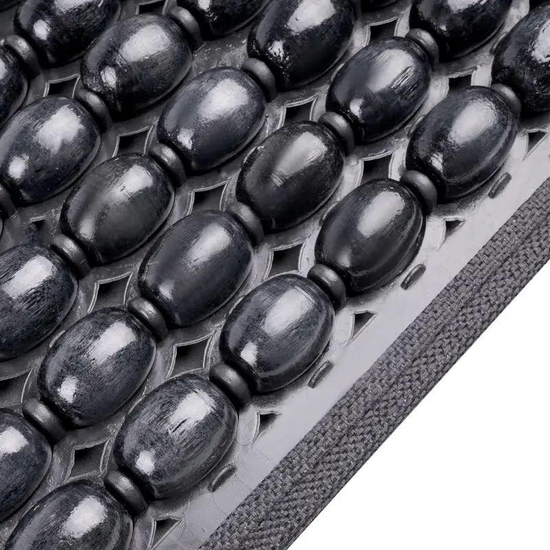 Накидка массажная AVS M2410P-BL квадратная шарики (черный), 1 шт.