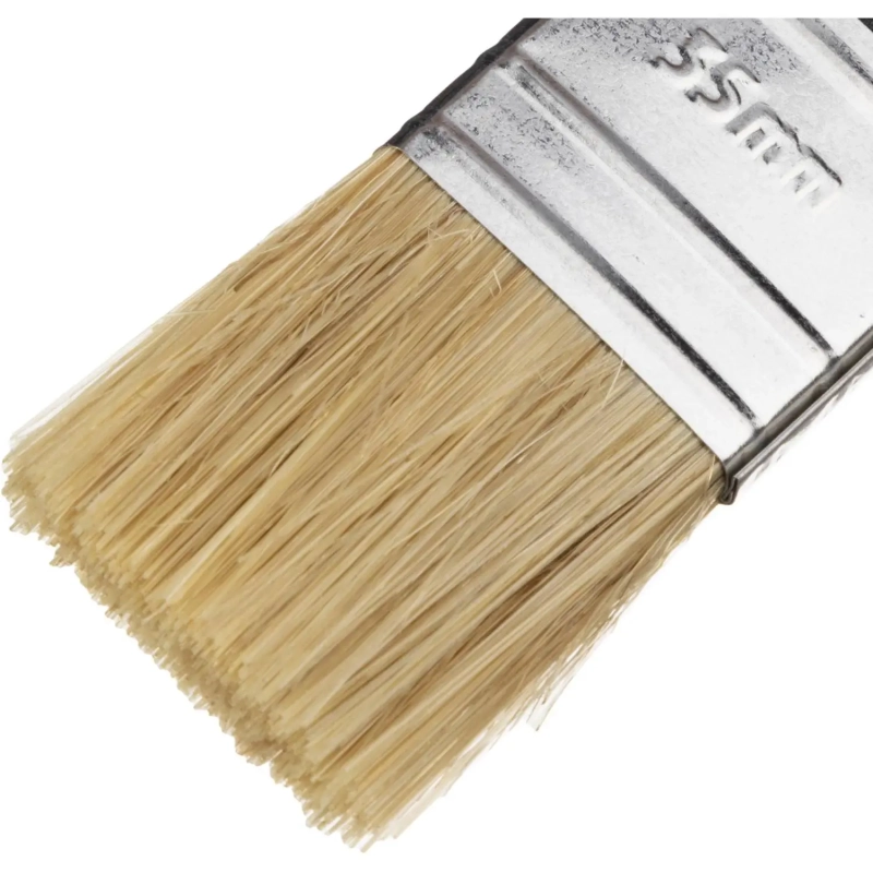 Кисть флейцевая Сибртех Стандарт 35x6, натур. щетина, (82503)