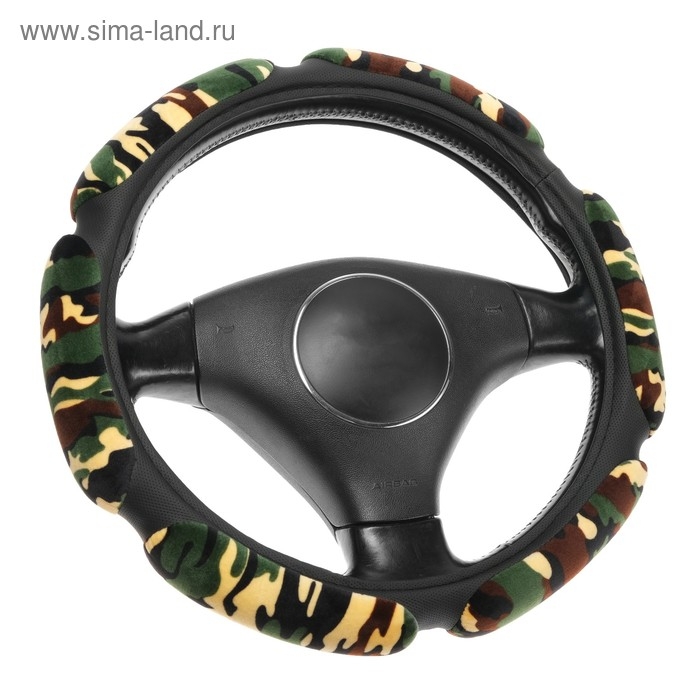 Оплётка TORSO, анатомическая, велюр 6 подушек, размер 38 см, защитный цвет Оплётка TORSO, анатомическая, велюр 6 подушек, размер 38 см, защитный цвет