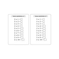 Тренажёр «Таблица умножения» Тренажёр «Таблица умножения»