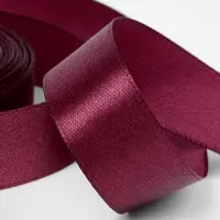 Лента атласная, 20 мм, 23&plusmn;1 м, винная №165