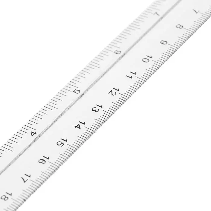 Линейка 25 см, прозрачная Линейка 25 см, прозрачная