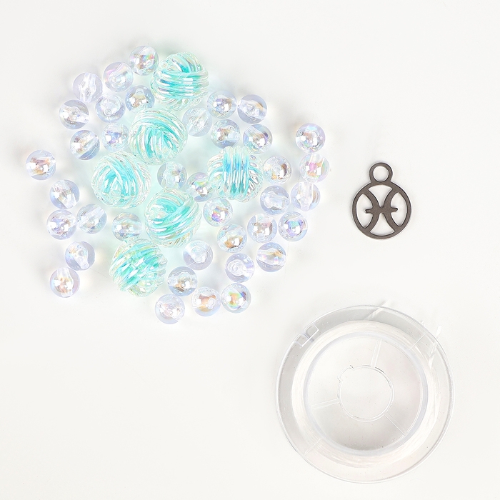 POMPOSHKI Мягкая игрушка Зодиак POMPOSHKI Мягкая игрушка Зодиак "Создай своёукрашение" Рыбы