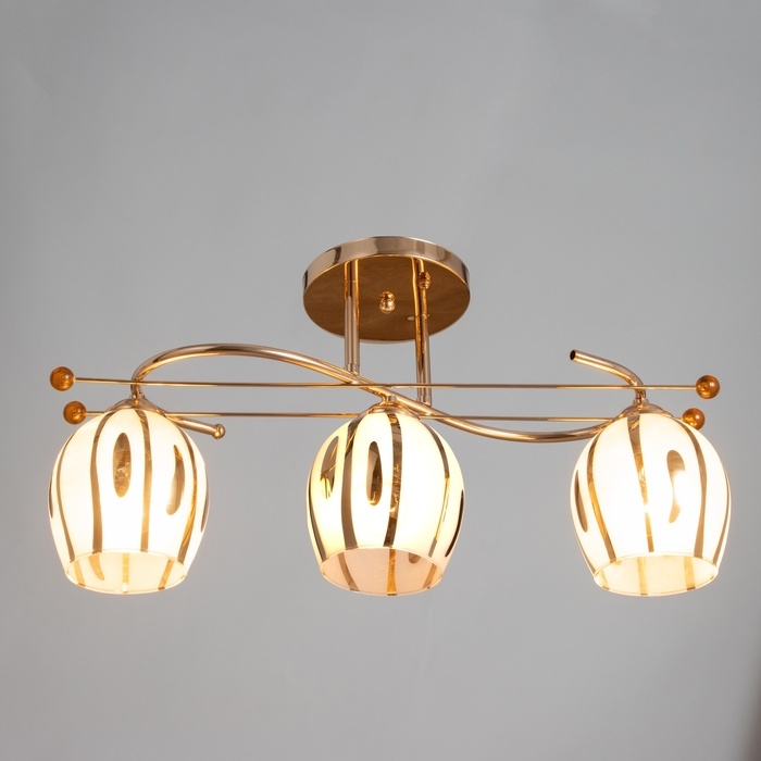 Люстра Люстра "Дэйл" 3х40Вт Е27 Золото МОДЕЛЬ: 2612372