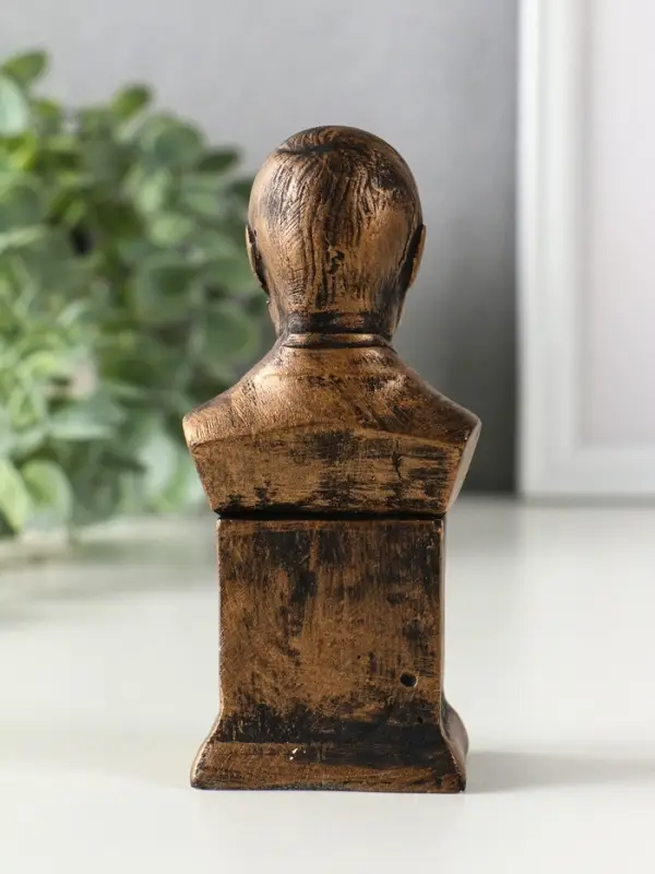 Бюст &laquo;Путин В.В.&raquo;, фигурка гипс, 12&times;5.5&times;4.5 см