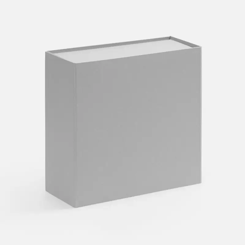 Коробка складная Quadra Fold, серая Коробка складная Quadra Fold, серая