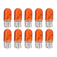 Галогенная лампа для автомобиля Cartage ORANGE, T10, W5W, 5 Вт, 12 В, набор 10 шт.