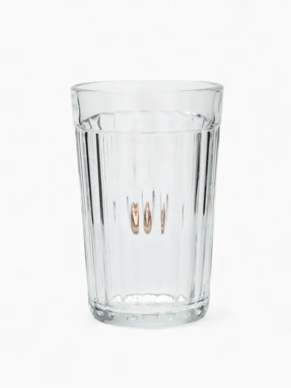 Стакан непробиваемый с пулей &laquo;Военный&raquo;, гранёный, 250 мл