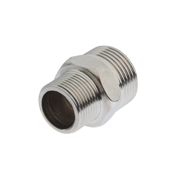 Ниппель переходной ZEIN engr, 3/4 Ниппель переходной ZEIN engr, 3/4" х 1", наружная резьба, нержавеющая сталь