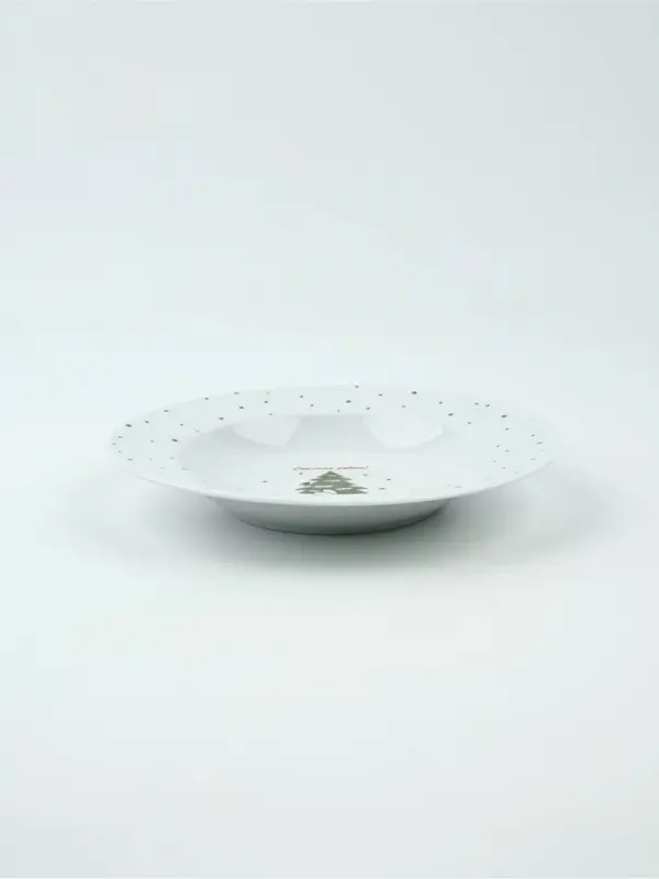 Тарелка глубокая «Новогодние истории», 21 см