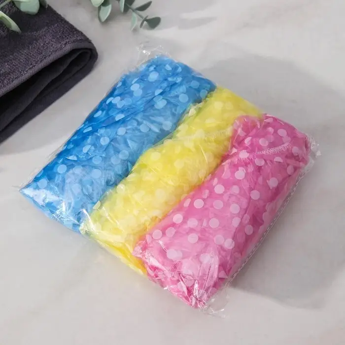 Шапочки для душа Доляна, 6 шт., МИКС Шапочки для душа Доляна, 6 шт., МИКС