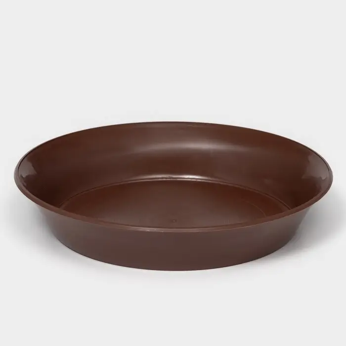 Горшок для цветов с поддоном «Доляна», 800 мл, пластиковый, коричневый, оттенок МИКС Горшок для цветов с поддоном «Доляна», 800 мл, пластиковый, коричневый, оттенок МИКС