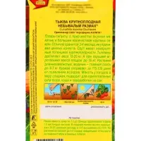 Семена Тыква крупноплодная "Небывалый размах", 2 г