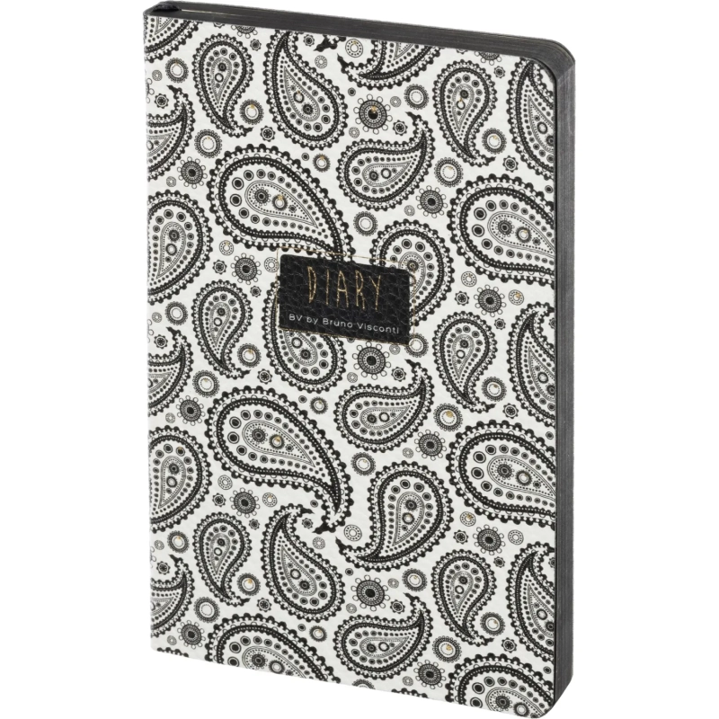 Набор подарочный ежедневник недат. А5 B&W с ручкой,Вост.мотив, 3-743/02-5