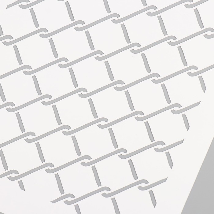 Трафарет пластиковый Трафарет пластиковый "Сетка рабица", 16х24 см