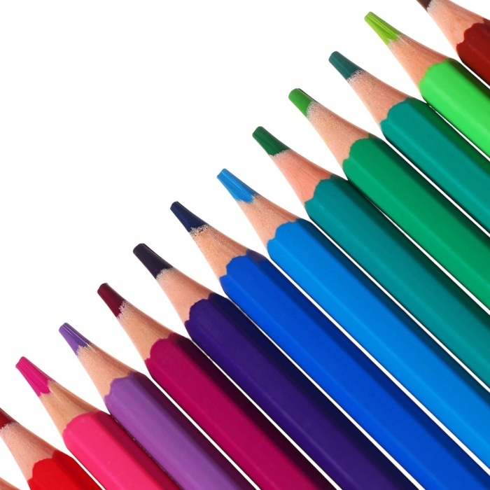 Карандаши 24 цвета ErichKrause, шестигранные, пластиковые, с европодвесом Карандаши 24 цвета ErichKrause, шестигранные, пластиковые, с европодвесом