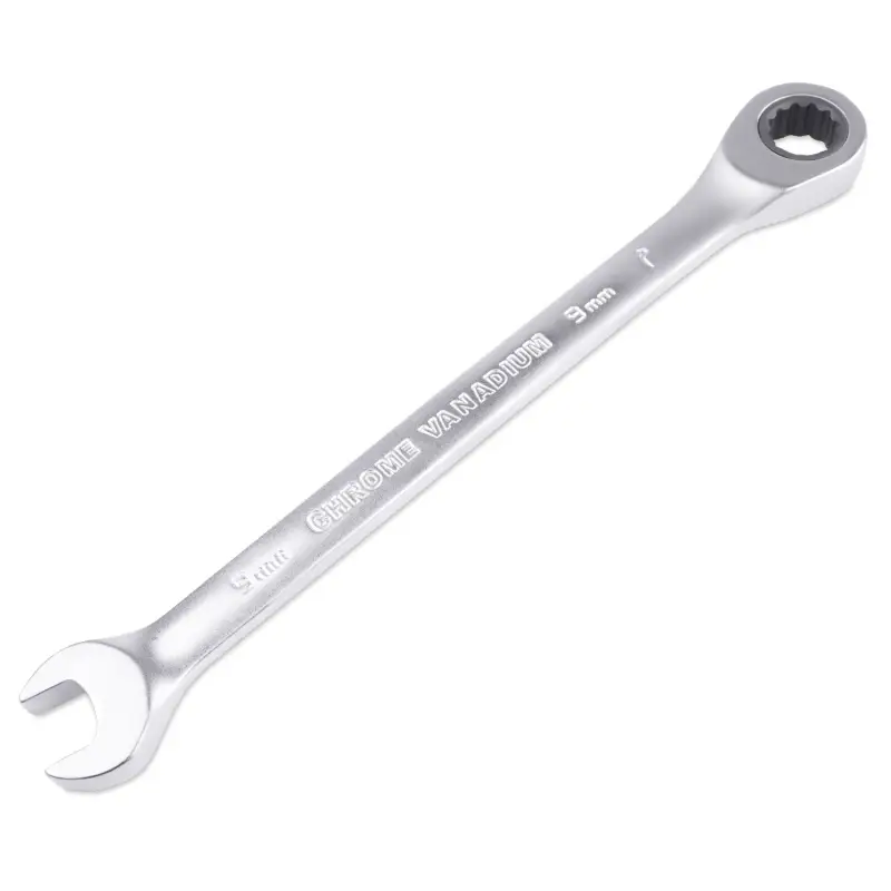 Ключ гаечный комбинированный трещоточный (09 мм) AVS K60009