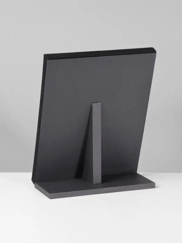 Подставка под кольца QF, 50 мест, флок, чёрная, 20&times;9.7&times;24 см