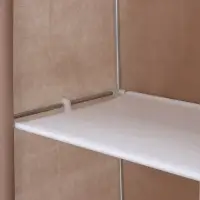 Шкаф тканевый каркасный, складной LaDо́m, 70&times;45&times;150 см, бежевый
