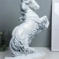 Фигура "Конь" 48х37,5х18,5 см, антик