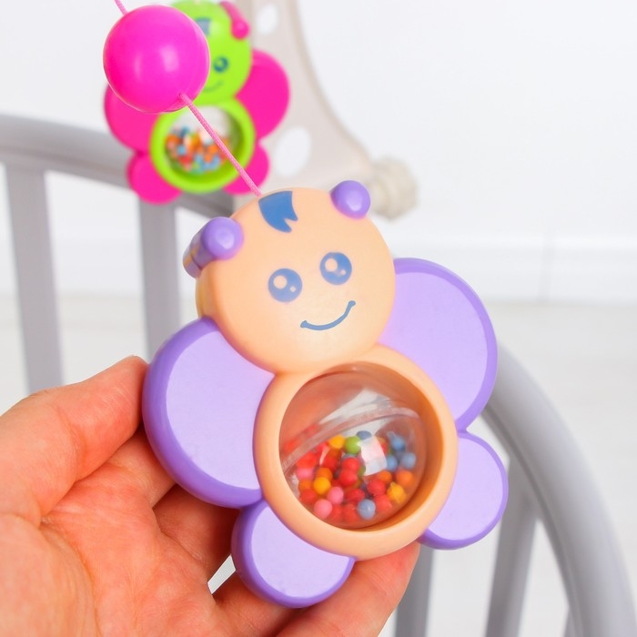 Мобиль музыкальный на кроватку «Милый малыш. Совы», заводной, Крошка Я Мобиль музыкальный на кроватку «Милый малыш. Совы», заводной, Крошка Я