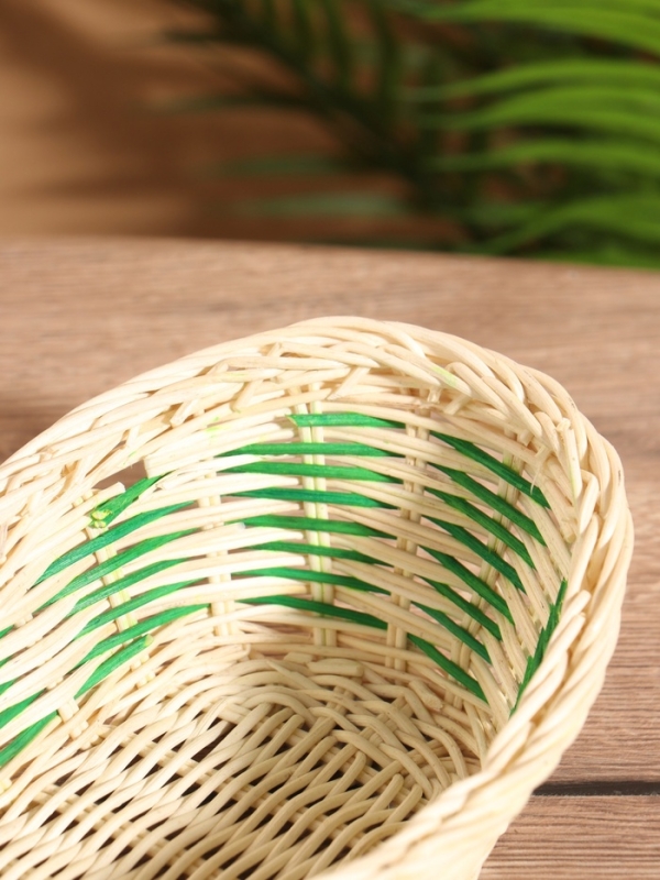 Корзина плетеная 22x14x8 см, ротанг