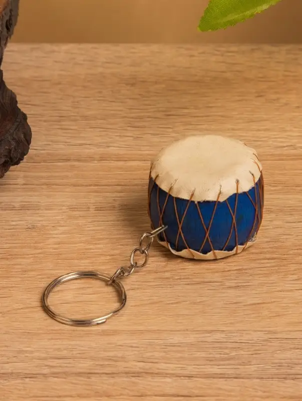 Сувенир брелок &laquo;Барабан&raquo;, 3.5&times;3.5&times;3 см, махагон, МИКС