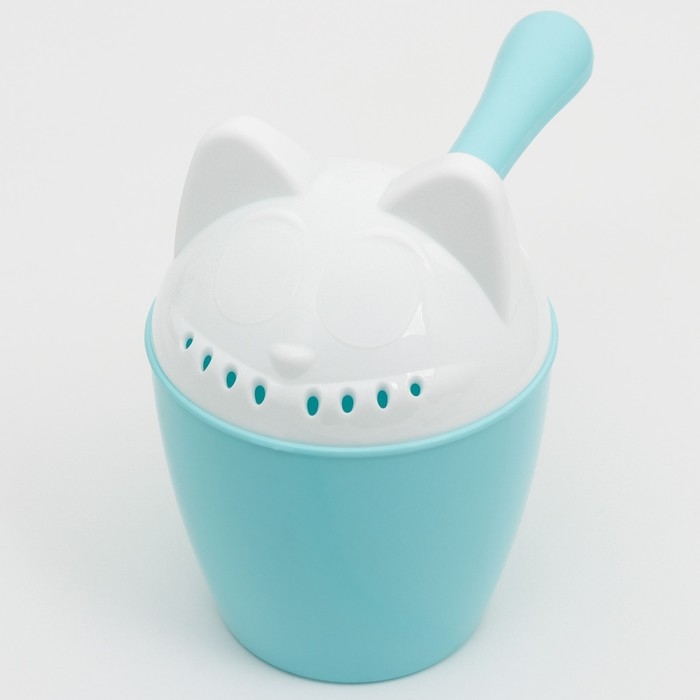 Набор для купания детский: ванночка 86 см., горка, ковш -лейка, цвет голубой Набор для купания детский: ванночка 86 см., горка, ковш -лейка, цвет голубой