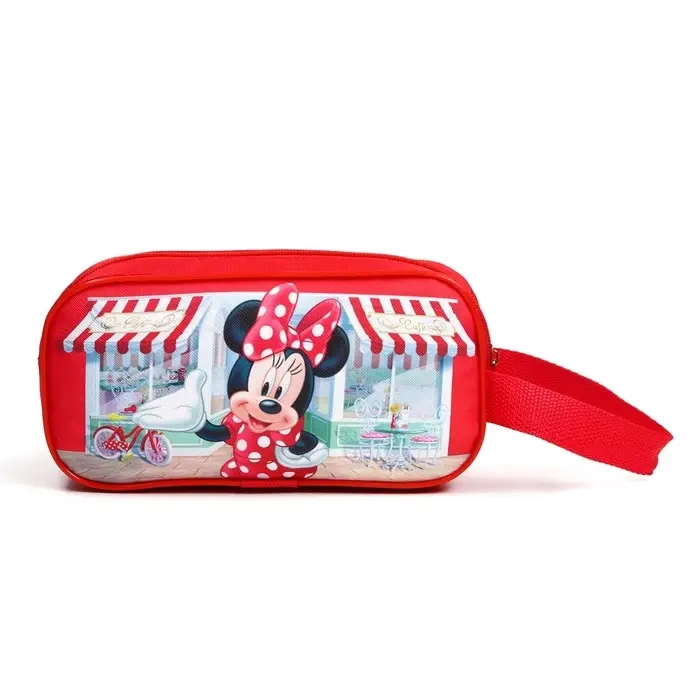 Косметичка детская на молнии, 22&times;11&times;1.5 см, для девочки, косметичка, Минни Маус