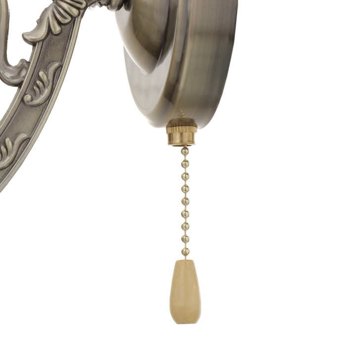 Бра "Вирджиния" 1х40Вт E14 бронза 20х15х30 см.