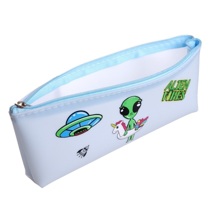 Пенал школьный на молнии Пенал школьный на молнии "Инопланетянин", МИКС