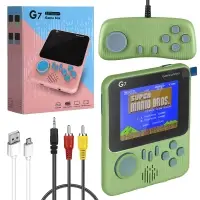 Игровая приставка G7 зеленая 3.5” для 2 пользователей (100шт/кор)