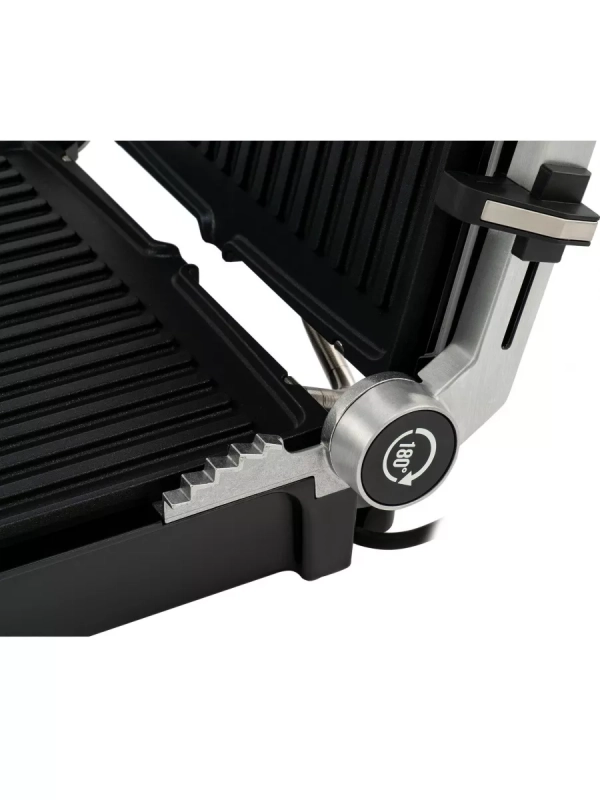 Электрогриль HYG-5047 2200Вт серебристый Электрогриль HYG-5047 2200Вт серебристый